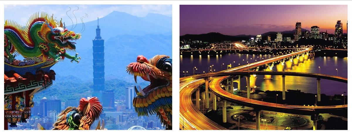 Capital of Korea & Taiwan 7 Days Deluxe Class